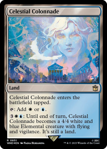 Image for Celestial Colonnade (Surge Foil) (851) [Universes Beyond: Doctor Who]