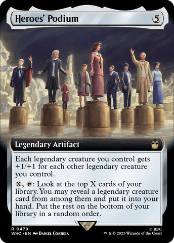 Image for Heroes' Podium (Extended Art) (479) [Universes Beyond: Doctor Who]