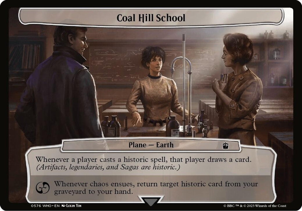 Image for Coal Hill School (576) [Planechase: Universes Beyond: Doctor Who]