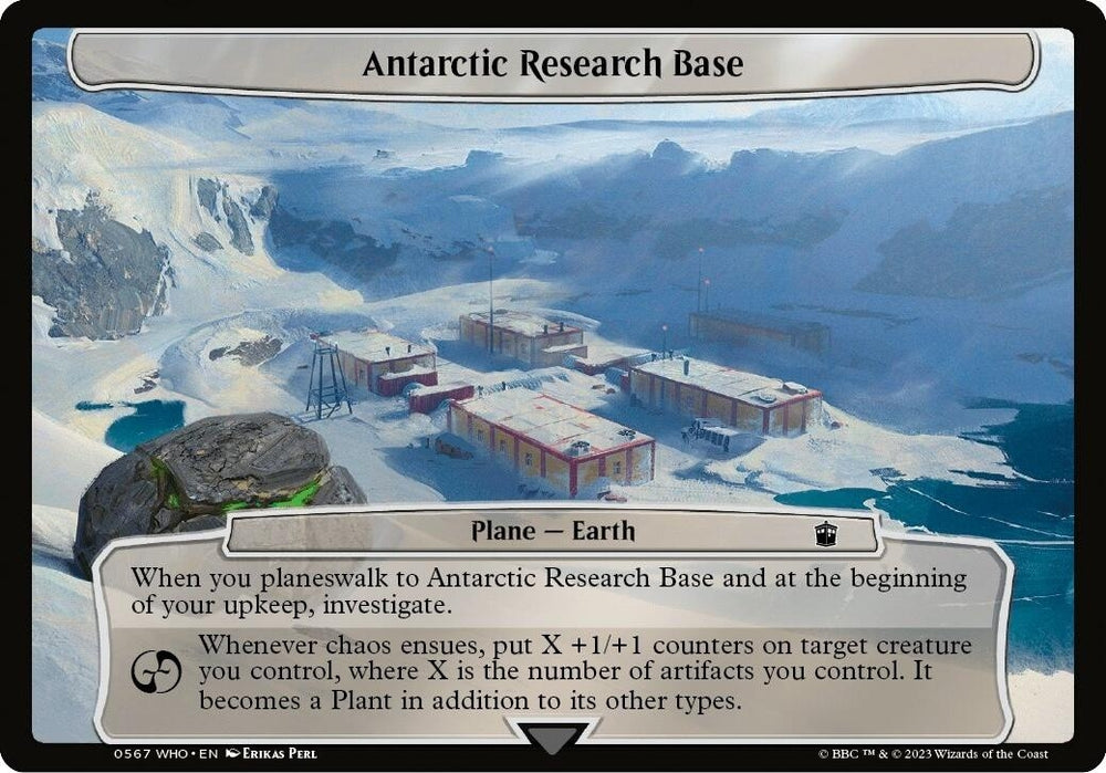 Image for Antarctic Research Base (567) [Planechase: Universes Beyond: Doctor Who]