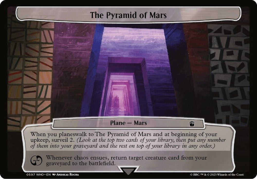 Image for The Pyramid of Mars (597) [Planechase: Universes Beyond: Doctor Who]