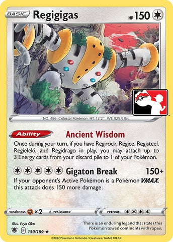 Image for Regigigas (130/189) - Pokemon