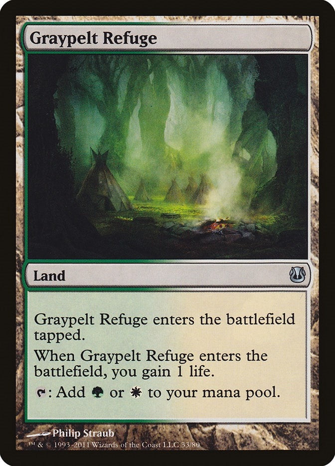 Image for Graypelt Refuge (33) [Duel Decks: Ajani vs. Nicol Bolas]
