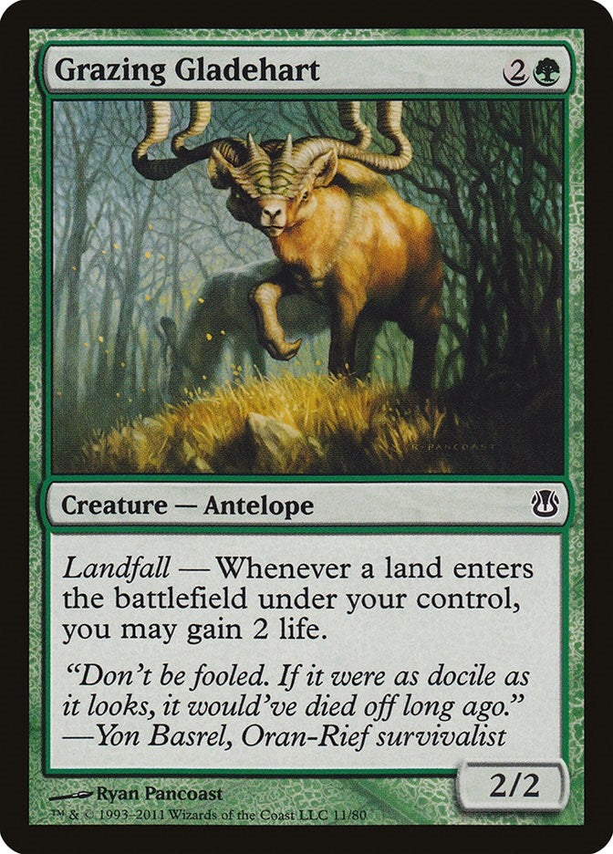 Image for Grazing Gladehart (11) [Duel Decks: Ajani vs. Nicol Bolas]