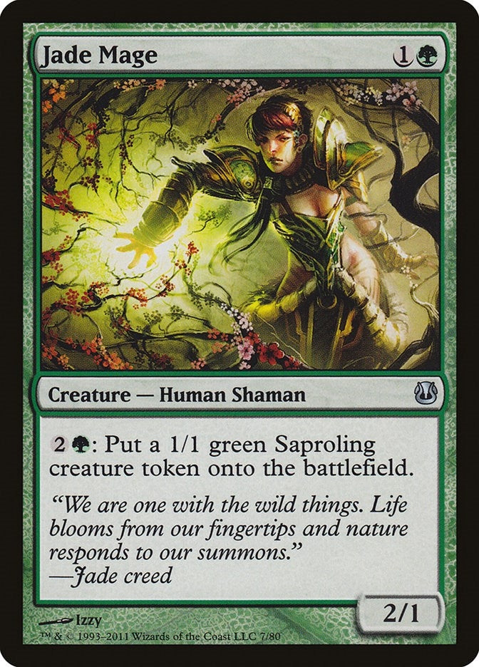 Image for Jade Mage (7) [Duel Decks: Ajani vs. Nicol Bolas]