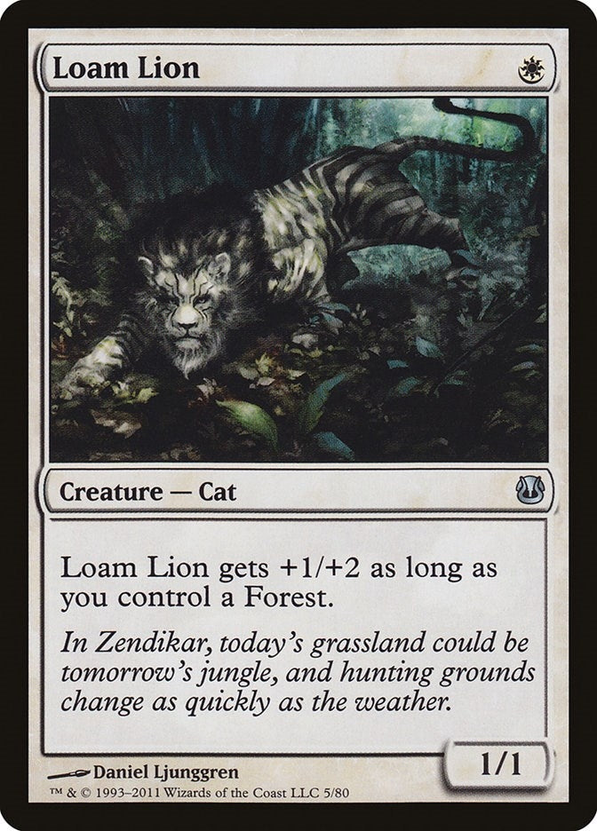 Image for Loam Lion (5) [Duel Decks: Ajani vs. Nicol Bolas]