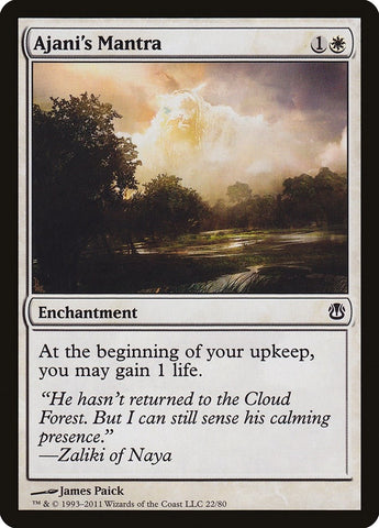 Image for Ajani's Mantra (22) [Duel Decks: Ajani vs. Nicol Bolas]
