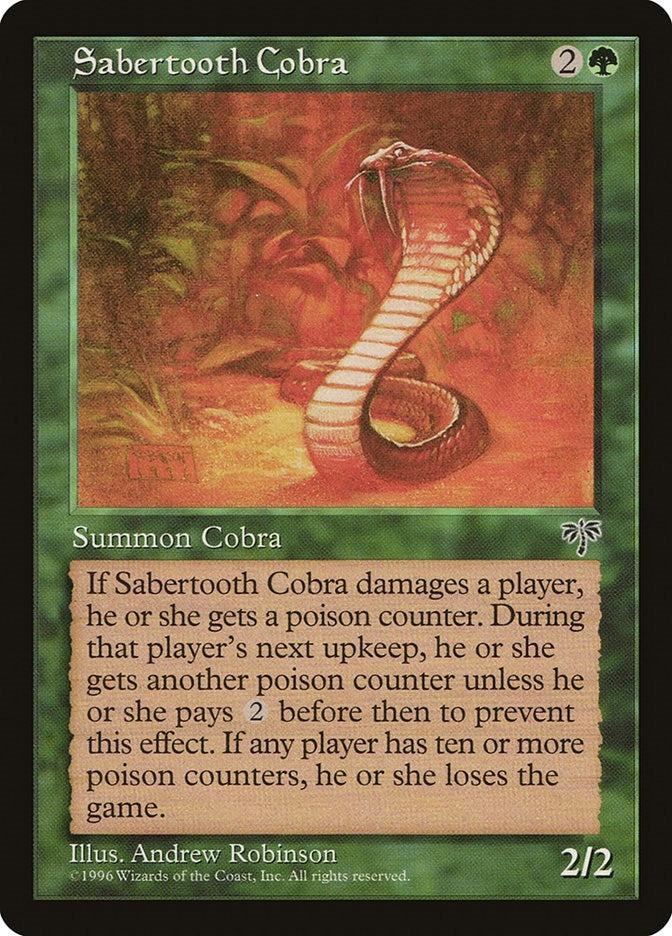 Image for Sabertooth Cobra [Mirage]