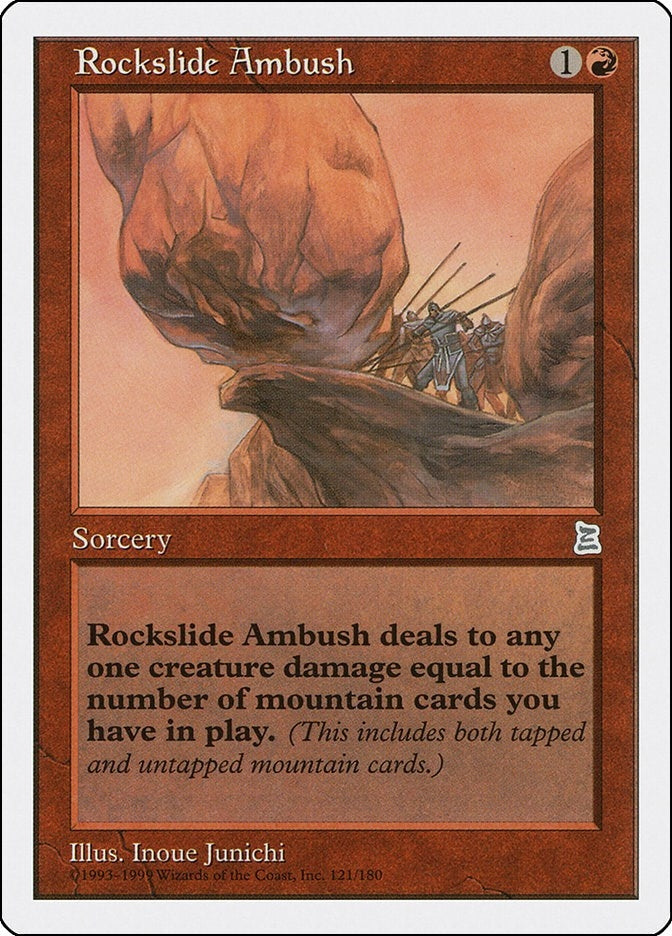 Image for Rockslide Ambush (121) [Portal Three Kingdoms]