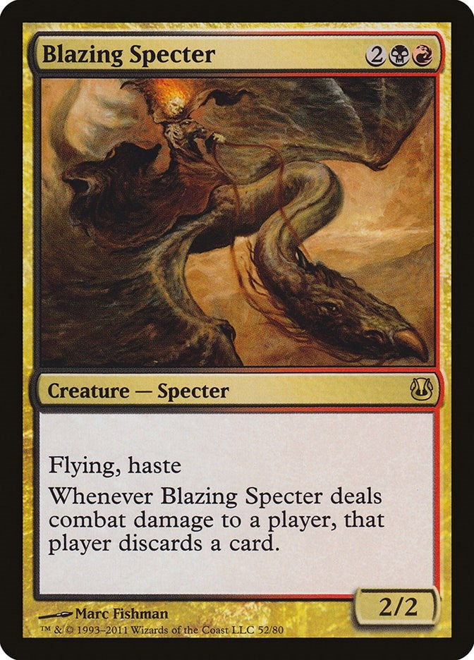 Image for Blazing Specter (52) [Duel Decks: Ajani vs. Nicol Bolas]