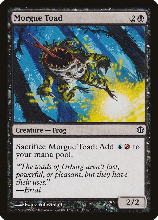 Image for Morgue Toad (47) [Duel Decks: Ajani vs. Nicol Bolas]