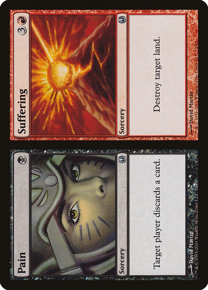 Image for Pain // Suffering (72) [Duel Decks: Ajani vs. Nicol Bolas]