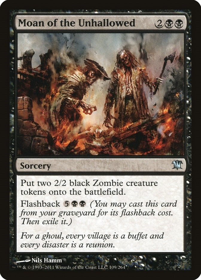 Image for Moan of the Unhallowed (109) [Innistrad]