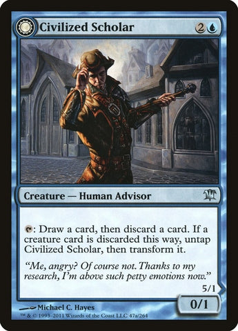 Image for Civilized Scholar (47) [Innistrad]