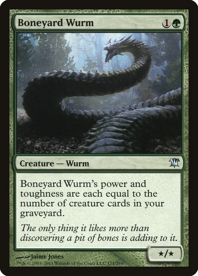 Image for Boneyard Wurm (171) [Innistrad]