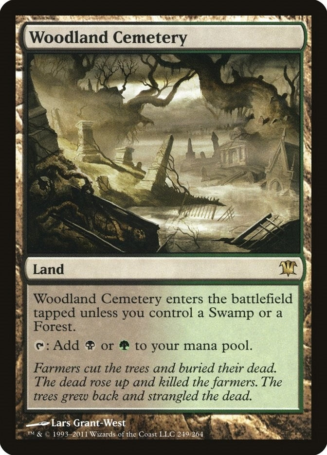 Image for Woodland Cemetery (249) [Innistrad]