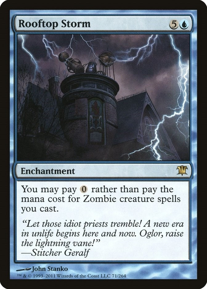 Image for Rooftop Storm (71) [Innistrad]