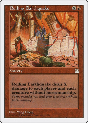 Image for Rolling Earthquake (122) - Magic: The Gathering
