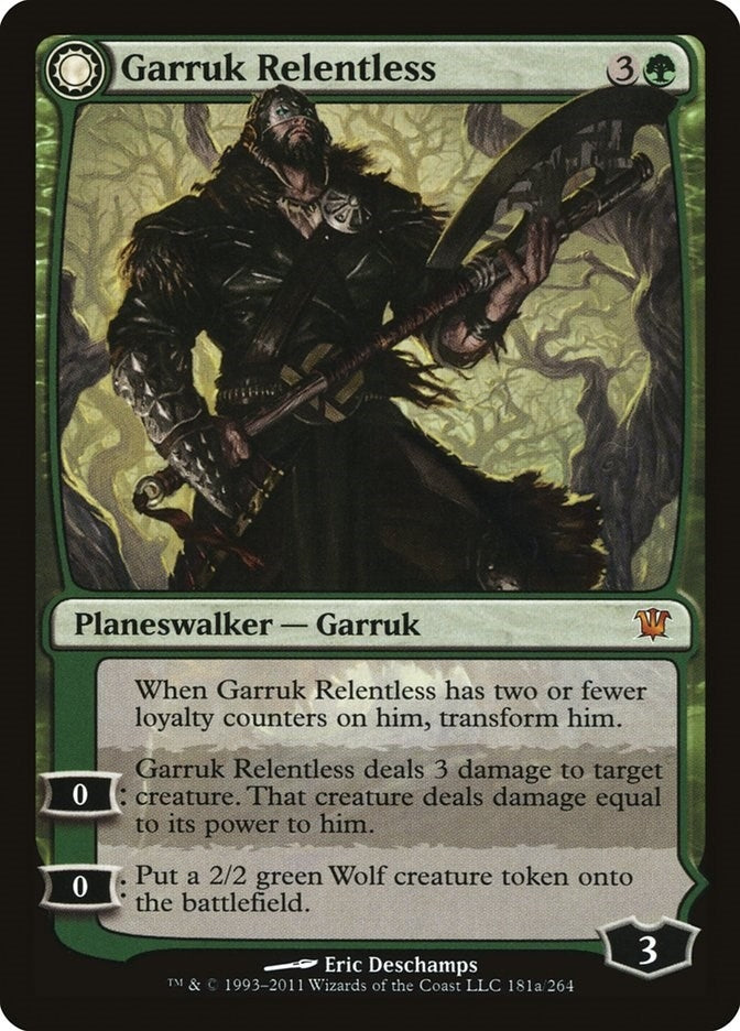 Image for Garruk Relentless (181) [Innistrad]