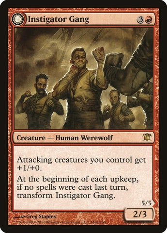 Image for Instigator Gang (149) [Innistrad]