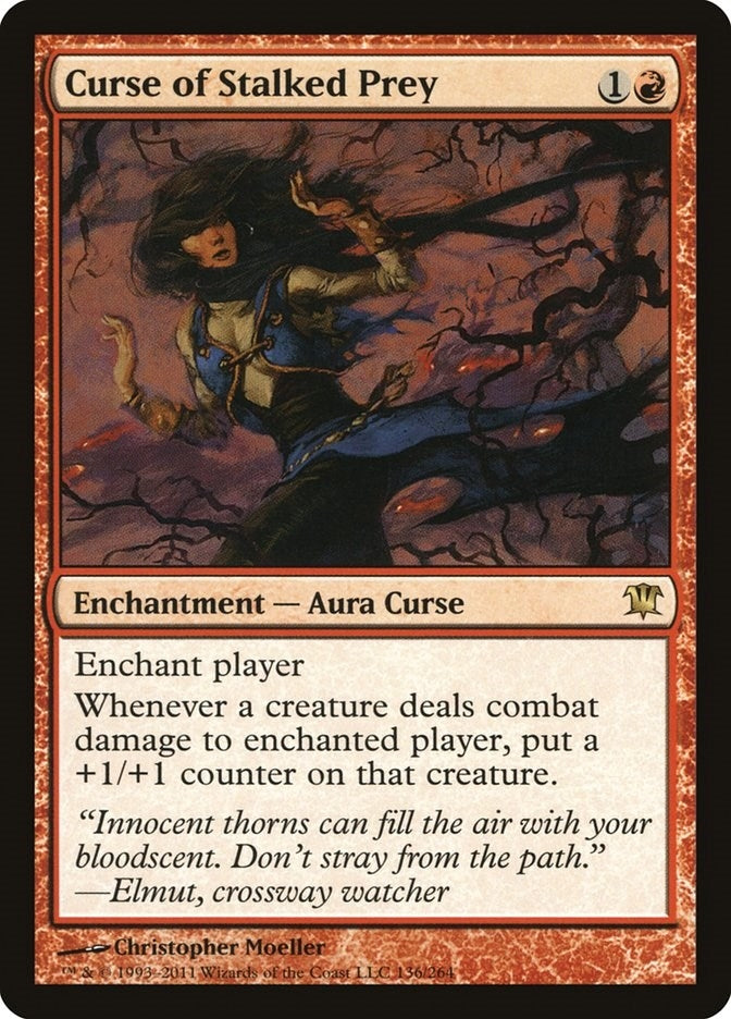 Image for Curse of Stalked Prey (136) [Innistrad]
