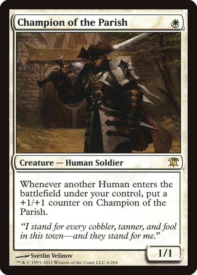 Image for Champion of the Parish (6) [Innistrad]