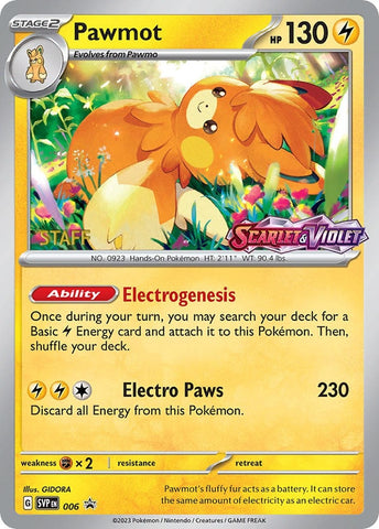 Image for Pawmot - 006 (Prerelease) [Staff] (006) (SVP)