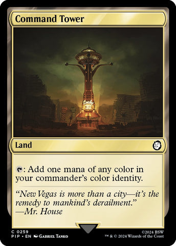 Image for Command Tower (259) [Universes Beyond: Fallout]