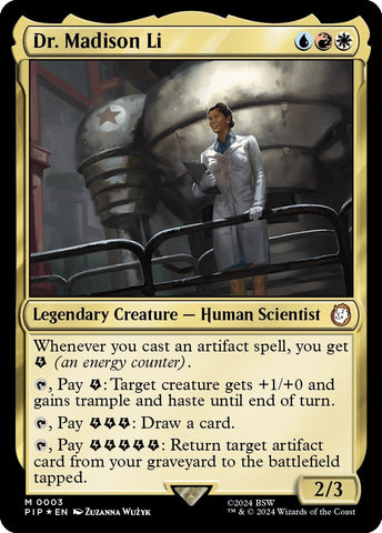 Image for Dr. Madison Li (3) [Universes Beyond: Fallout]