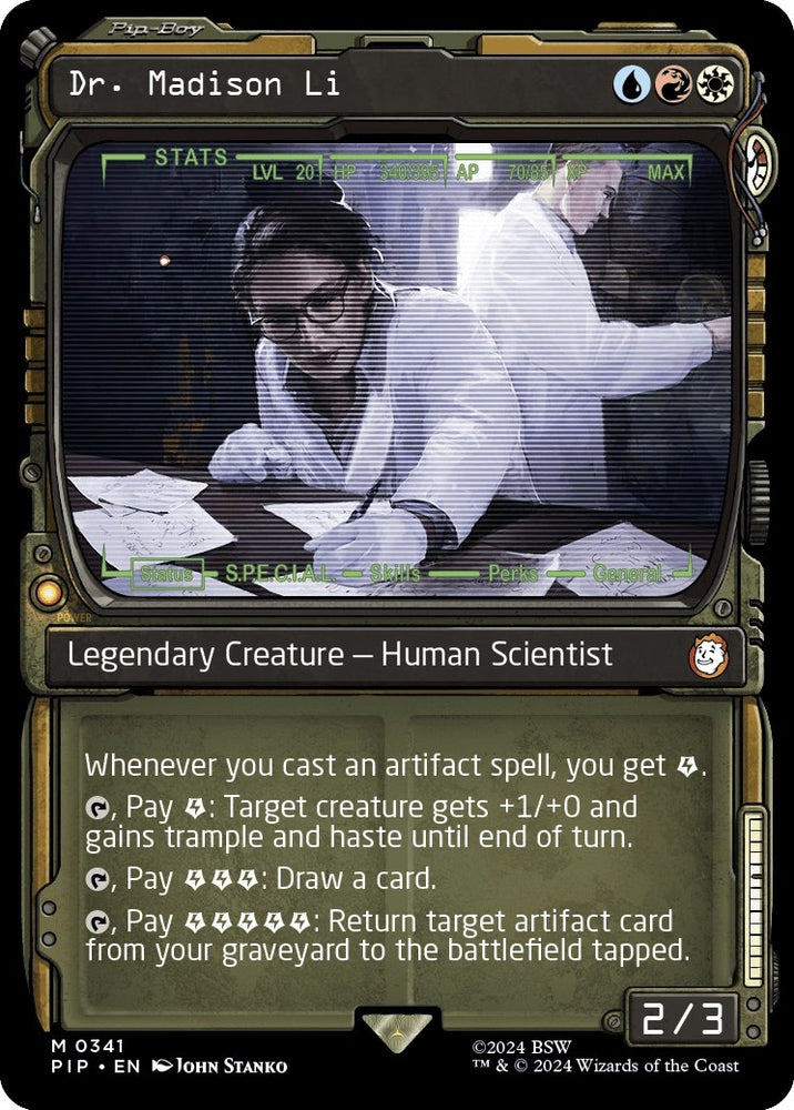 Image for Dr. Madison Li (Showcase) (341) [Universes Beyond: Fallout]
