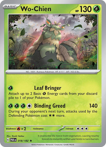 Image for Wo-Chien (018/182) - Pokemon