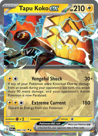 Image for Tapu Koko ex - 068/182 (068/182) (PAR)