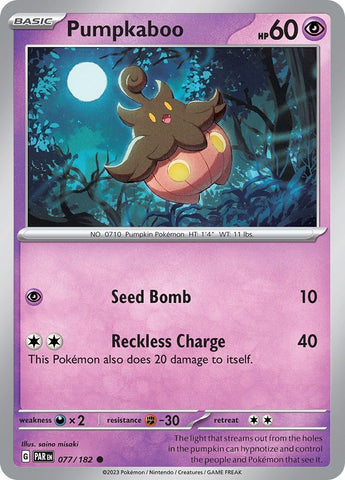 Image for Pumpkaboo (077/182) (PAR)