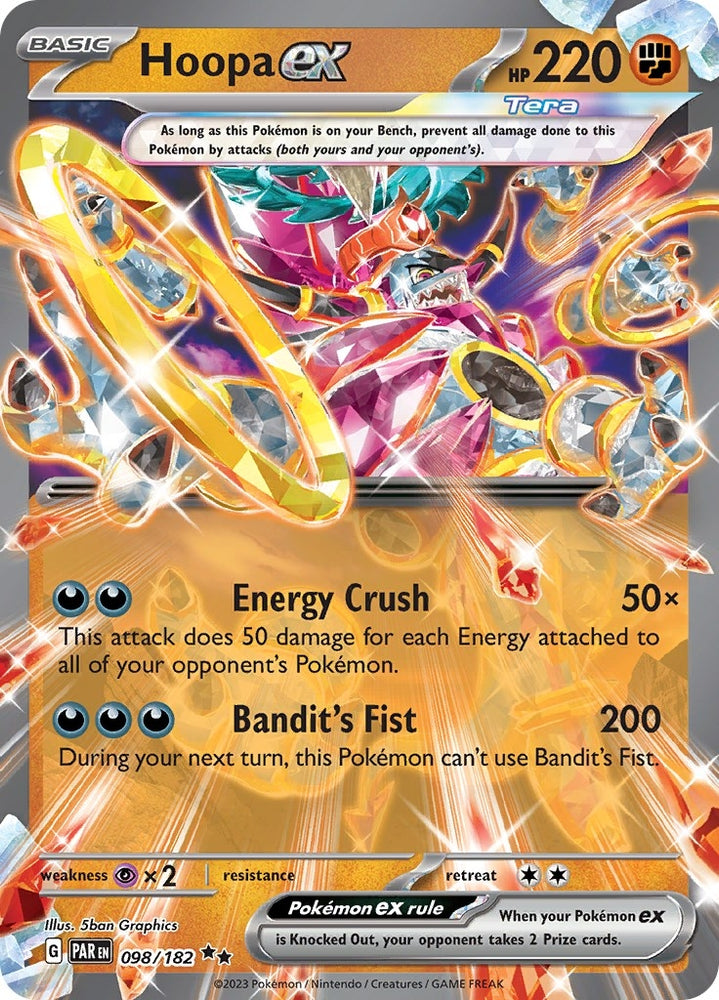 Image for Hoopa ex (098/182) (PAR)