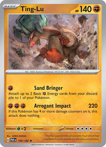 Image for Ting-Lu (109/182) - Pokemon