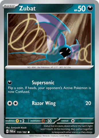 Image for Zubat (110/182) (PAR)