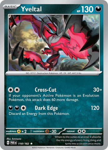 Image for Yveltal - 118/182 (118/182) (PAR)