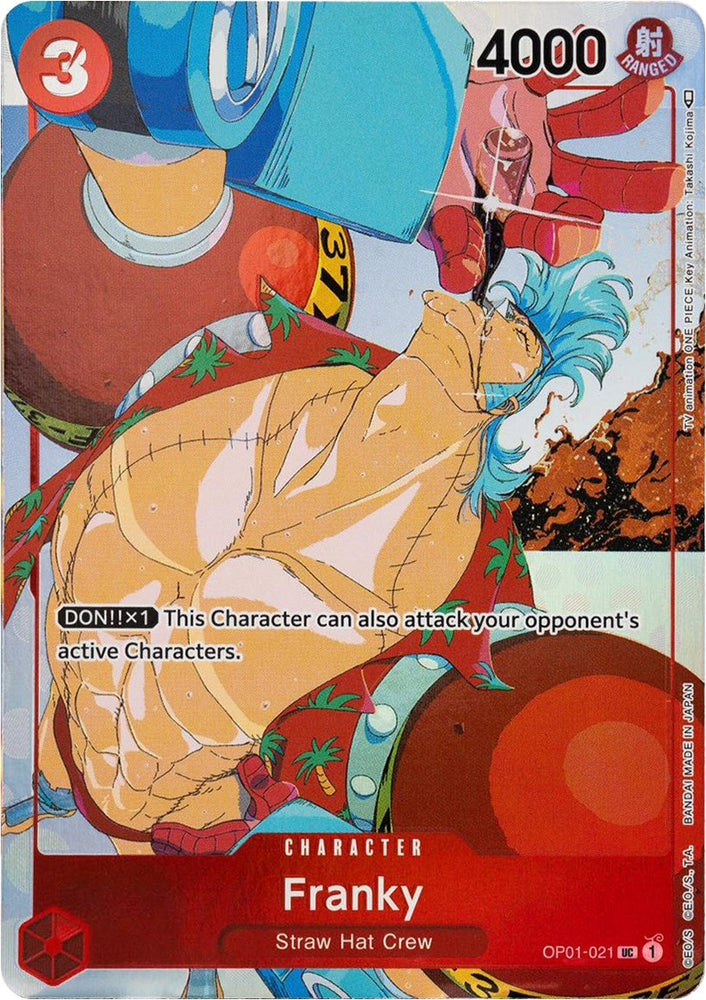 Franky (Gift Collection 2023) (OP01-021) (One Piece Promotion Cards)