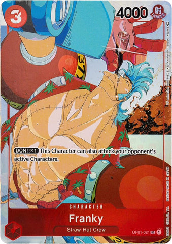 Franky (Gift Collection 2023) (OP01-021) (One Piece Promotion Cards)