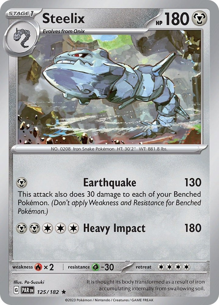 Image for Steelix (125/182) - Pokemon