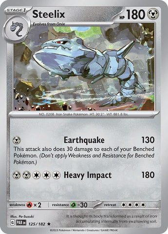 Image for Steelix (125/182) - Pokemon