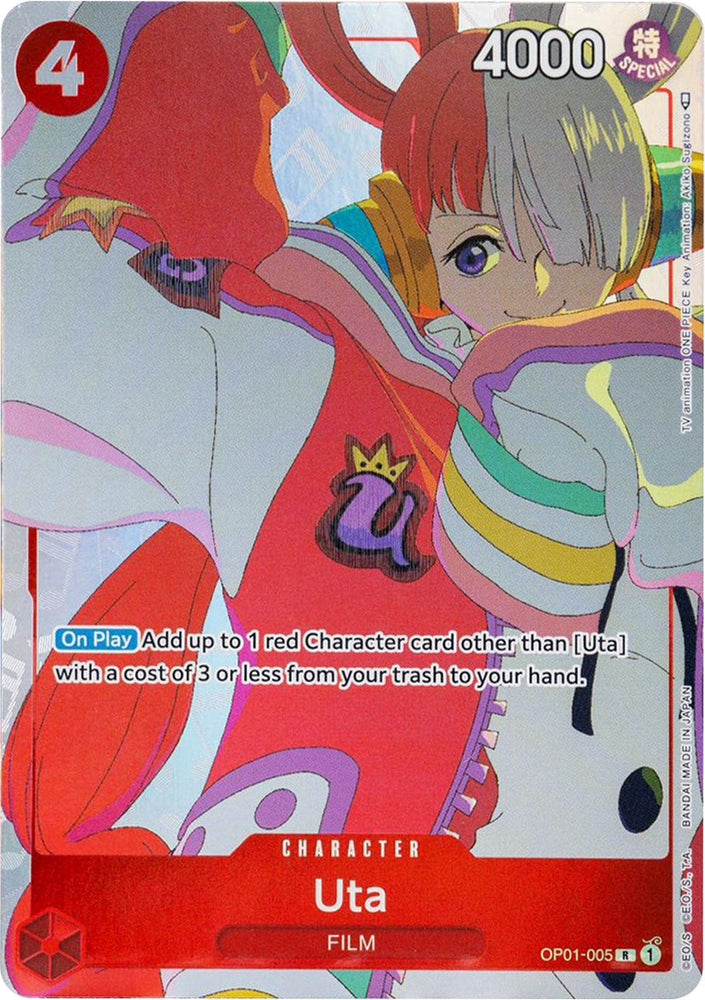 Image for Uta (Gift Collection 2023) (OP01-005) (One Piece Promotion Cards) - One Piece Card Game