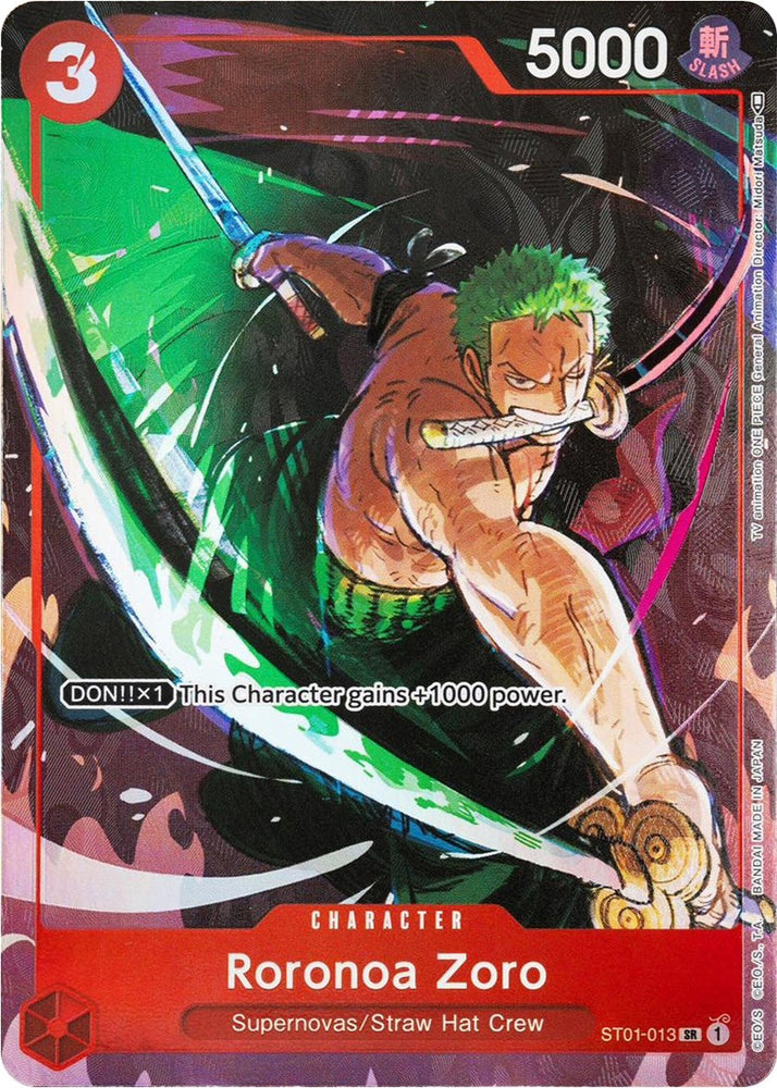 Image for Roronoa Zoro (Gift Collection 2023) (ST01-013) - One Piece Card Game