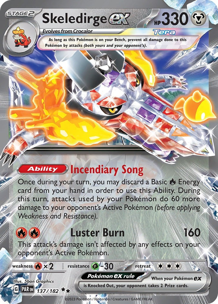 Image for Skeledirge ex (137/182) (PAR)