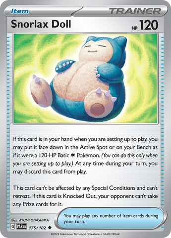 Image for Snorlax Doll (175/182) (PAR)