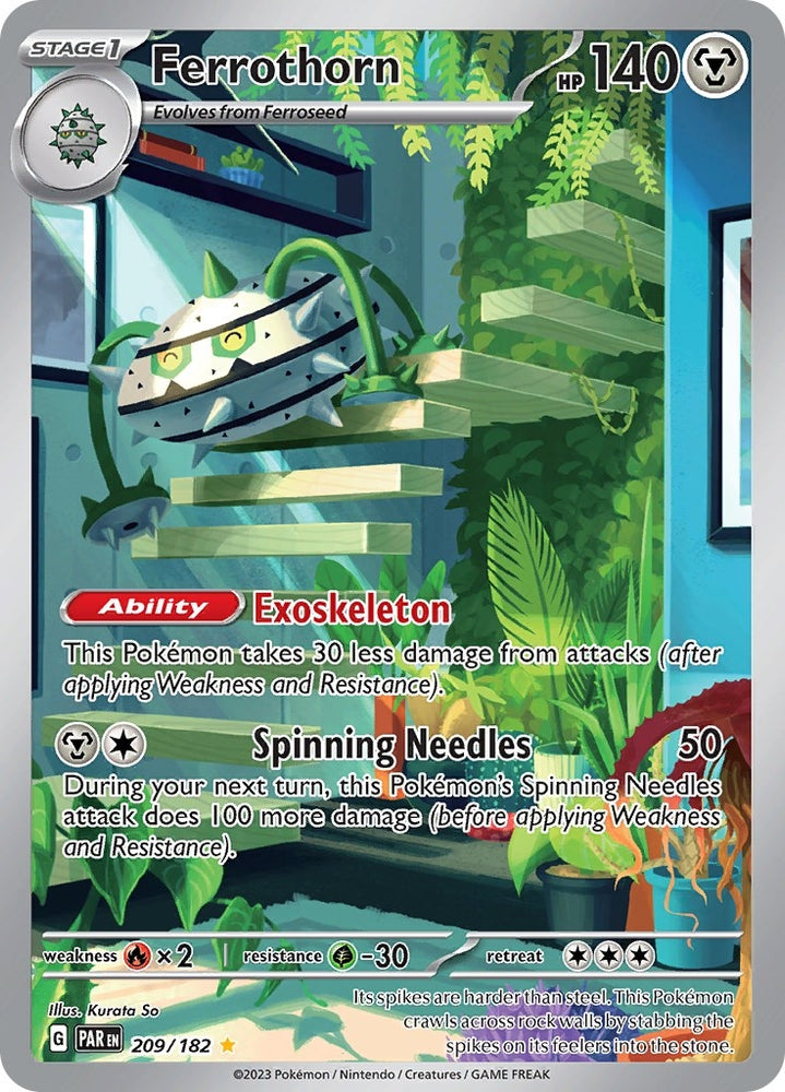 Image for Ferrothorn - 209/182 (209/182) [SV04: Paradox Rift]