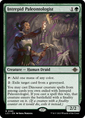 Image for Intrepid Paleontologist (193) [The Lost Caverns of Ixalan]