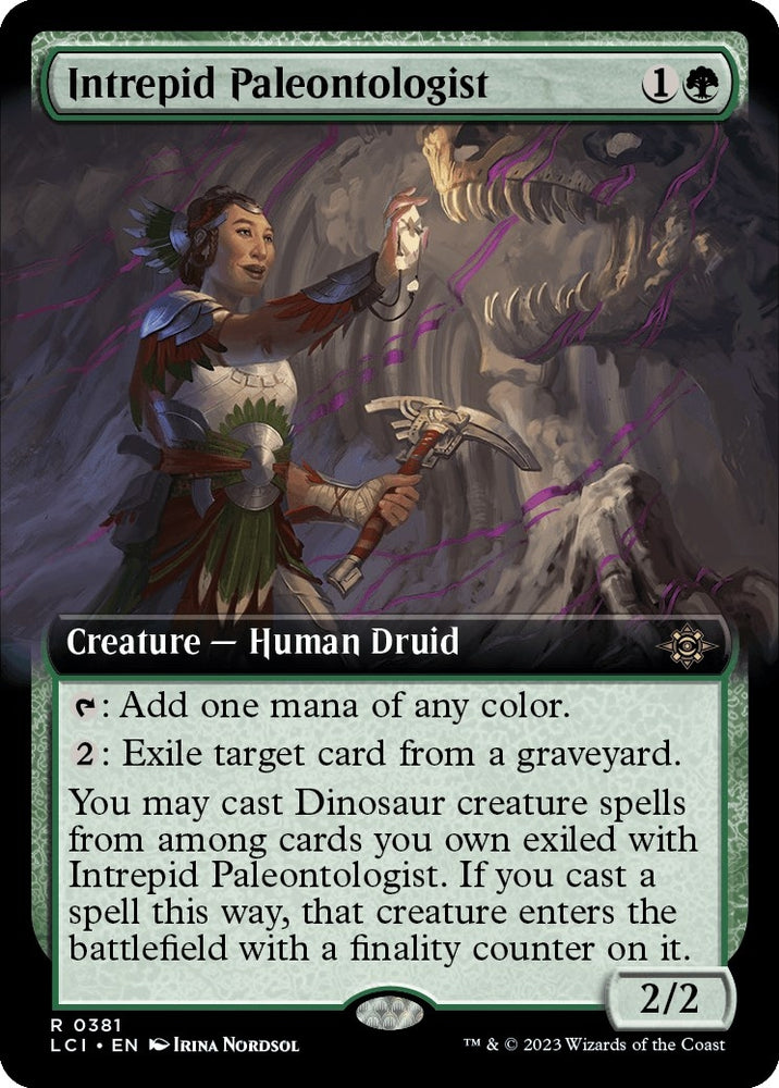 Image for Intrepid Paleontologist (Extended Art) (381) [The Lost Caverns of Ixalan]