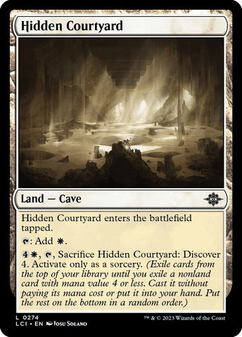 Image for Hidden Courtyard (274) [The Lost Caverns of Ixalan]