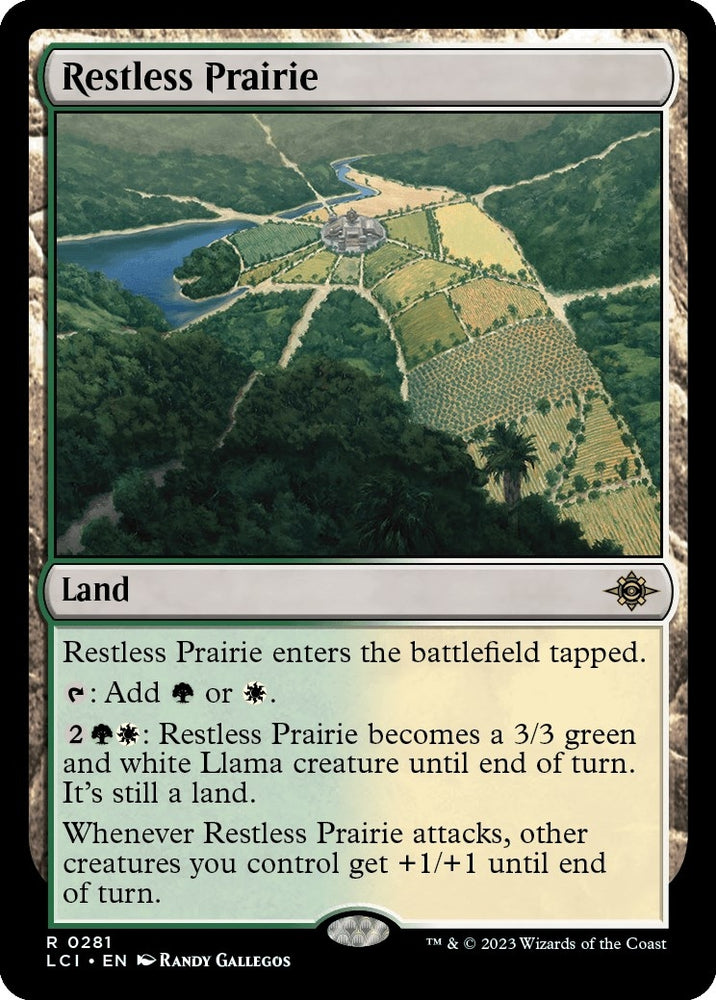 Image for Restless Prairie (281) [The Lost Caverns of Ixalan]